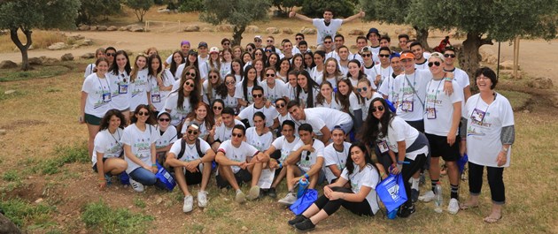 מתחברים לישראל דרך הרגליים: חניכי מסע ירוק 2016