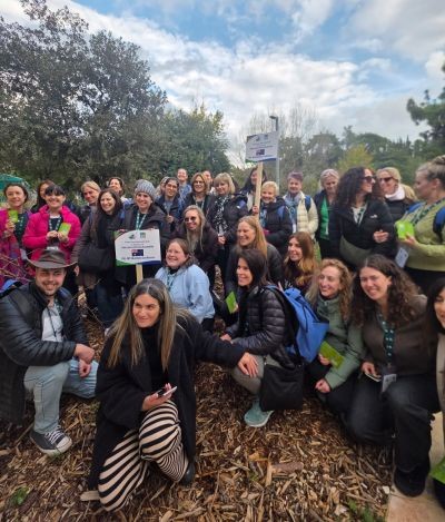 עדות מרגשת לתקווה. צילום: יואב לין, ארכיון הצילומים של קקל