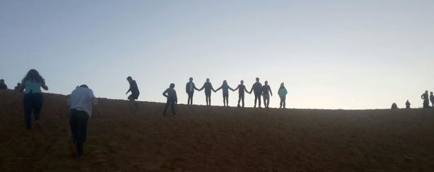 סמינר מנהיגות מעוף: להתחבר לשקט של המדבר. צילום: רועי מרסיאנו