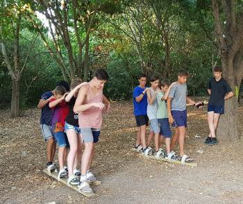 משתתפים בפעילות ODT מגבשת. צילום: אלישבע אמסלם