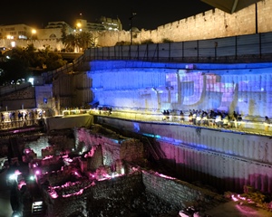 צפו במופע הללויה בעיר דוד. צילום: עדי סגל ודרור ארצי