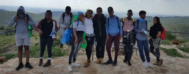 חניכי סמינר אציל ומעוף פסח תשעז. תודה רבה על זה שגרמתם לנו להאמין בעצמנו. צילום: צביקה מזרחי