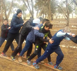 הדרך למנהיגות עוברת בפעילות אתגרית. צילום: רועי מרסיאנו