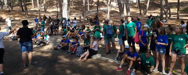 קבוצות שונות שמגיעות מרחבי הארץ יוצרות חיבור נהדר. ניפגש בשנה הבאה. צילום: אלישבע אמסלם