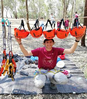 לאוהבי טיולים וטבע. יום פעילות בנחל בוהו. צילום: יועד ענתבי, חוגי הסיירות של קקל