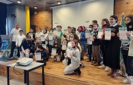 כבוד למשתתפי הגמר במחוז צפון. צילום: החטיבה לחינוך ולקהילה
