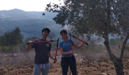 סיירת יער. מכינות קדצ. צילום: לביא גיאת. ארכיון הצילומים של קקל