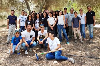 תמונת מחזור. ילדי מרכז שדה לביא. צילום: קקל