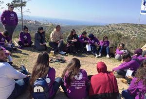 מעגל שיח לרגל ההתחדשות. צילום: עפרה הרלאר. קקל
