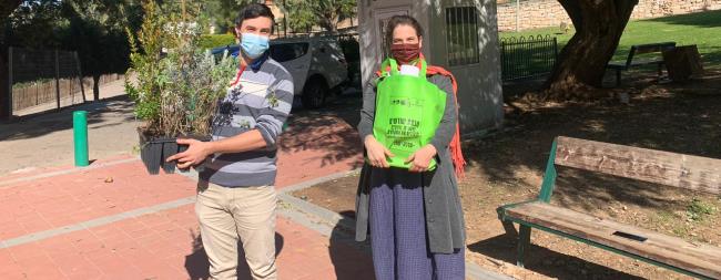 כבר הופך למסורת. הגרעינרים של בני המושבים במבצע שורשים. צילום באדיבות חטיבת בני המושבים