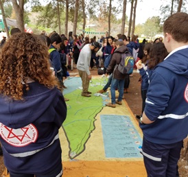 בתחנות הפעילות של קקל. צילום: דוברות מדא
