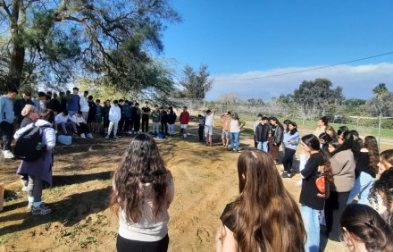 נטיעות ביער מגן. צילום: כנרת ישורון, רכזת חינוך מרחב דרום, קקל