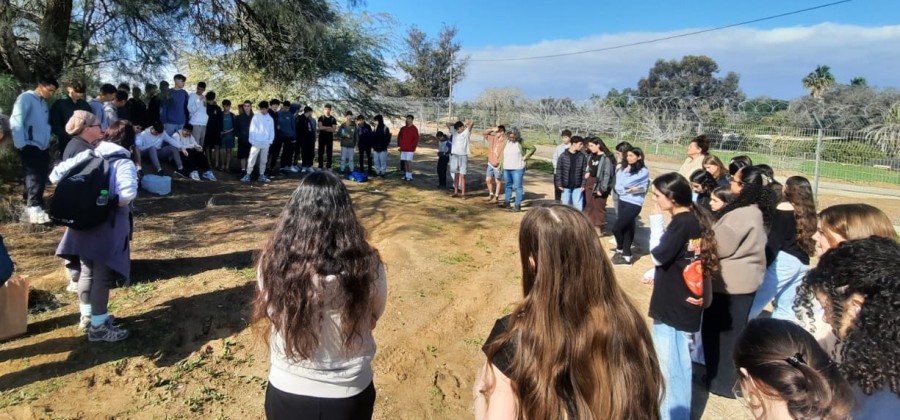 נטיעות ביער מגן. צילום: כנרת ישורון, רכזת חינוך מרחב דרום, קקל