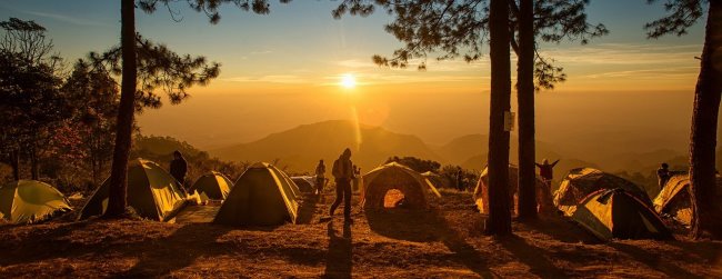 מחנה לילה. צילום: pixabay