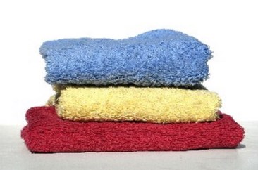 מגבות מקופלות. צילום: SXC