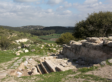 חורבת מדרס. צילום: יעקב שקולניק, ארכיון הצילומים של קקל