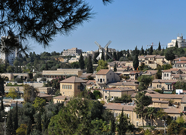 שכונת משכנות שאננים. צילום: אבי חיון, ארכיון הצילומים של קקל