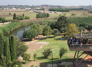 נחל אלכסנדר. צילום: יוני שפר, ארכיון הצילומים של קקל