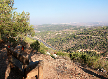 רכס שיירות. צילום: יעקב שקולניק, ארכיון הצילומים של קקל