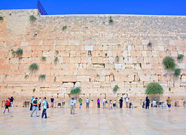 הכותל המערבי. צילום: רפי בן חקון, ארכיון הצילומים של קקל