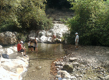 נחל כזיב. צילום: פנינה לבני, ארכיון הצילומים של קקל