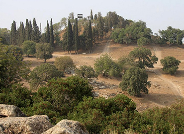 תל שמרון. צילום: יעקב שקולניק, ארכיון הצילומים של קק"ל