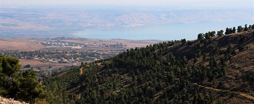 שם הרי גולן... כמעט אפשר לגעת בהם ובכנרת. צילום: יעקב שקולניק