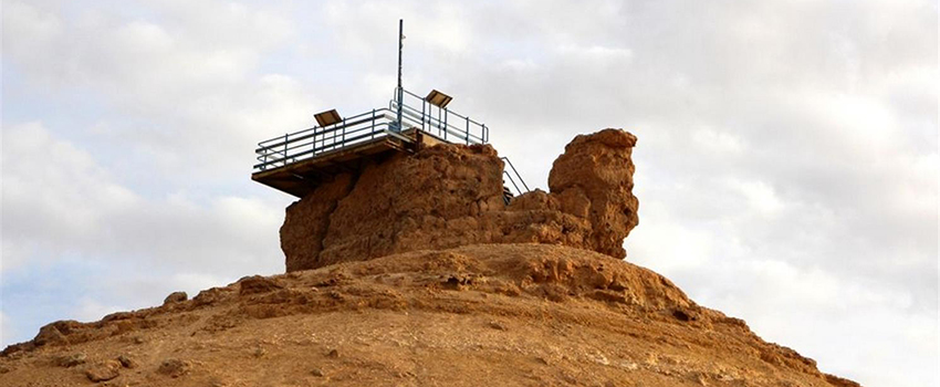 הר גמל. צורתו המיוחדת מזכירה את ספינת המדבר. צילום: יעקב שקולניק