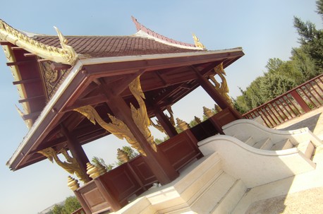 מבט על הפגודה. צילום: ארכיון קק"ל