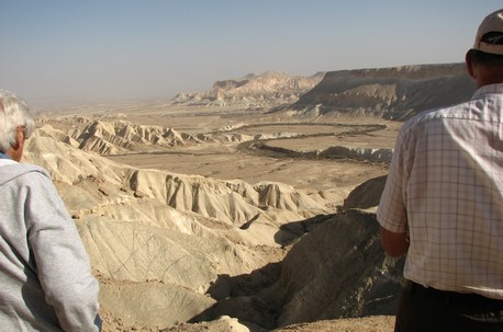 מבט לנוף מאחוזת קבר בן גוריון. צילום: יעל חדד