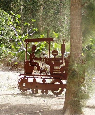 דרך בורמה. צילום: חוה בראון