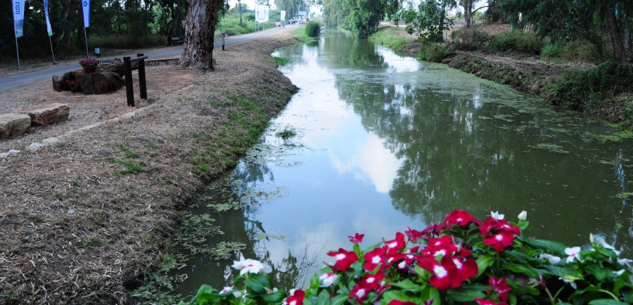 פינת חמד אמיתית: נחל נעמן המשוקם. צילום: אסי איוס, ארכיון הצילומים של קקל