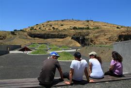 הפארק הוולקני למרגלות הר בנטל. צילום: יעקב שקולניק