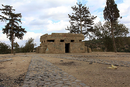 תל שמרון. צילום: יעקב שקולניק, ארכיון הצילומים של קקל