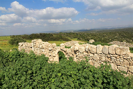 חורבת צורה. צילום: יעקב שקולניק, ארכיון הצילומים של קק"ל