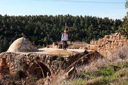 קבר שיח' חובאני. צילום: יעקב שקולניק, ארכיון הצילומים של קק"ל