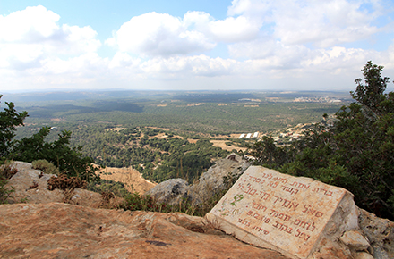 תצפית אמיר מיטל. צילום: יעקב שקולניק, ארכיון הצילומים של קקל