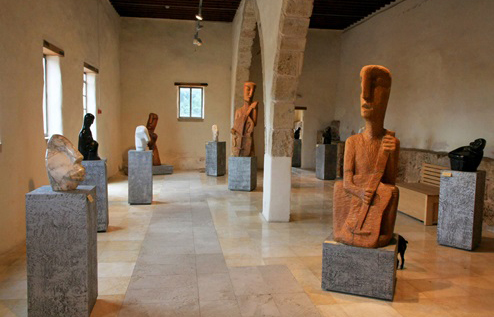 חדר המוזיקה במוזאון אחיעם. צילום: יעקב שקולניק, ארכיון הצילומים של קקל