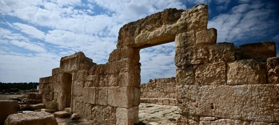 חורבת ענים. צילום: אבינועם ניסים, ארכיון הצילומים של קקל