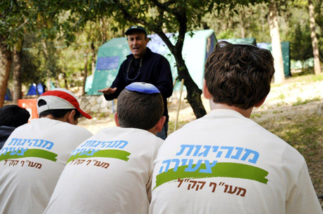 חניכי  פרויקט מעוף עוברים הכשרה כמובילי מנהיגות צעירה.  צילום: יניב שוורץ, טכנוגרפיקס