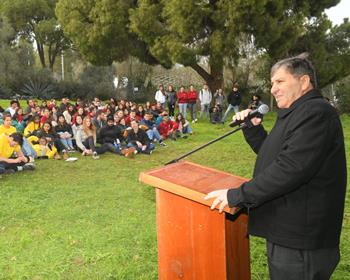 דני עטר, יור קקל: חג הנטיעות הוא חגה האמיתי של  קק''ל. צילום: ישראל פרץ, ארכיון הצילומים של קקל