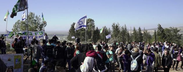 ארגוני הנוער וקקל, כולם יחד בגליל. צילום: טל מדר