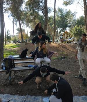 ייקחו את זה הלאה לחניכים. צילום: יינון גבריאלי