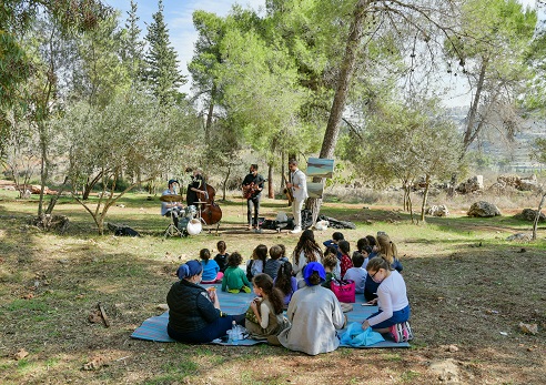 יער קהילתי רמות. צילום: רפי בן חקון, ארכיון הצילומים של קקל