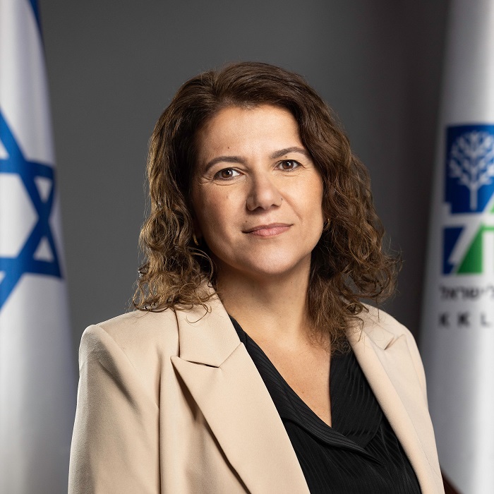 יו"ר קק"ל, יפעת עובדיה-לוסקי. צילום: חיים ורסנו, ארכיון הצילומים של קק"ל