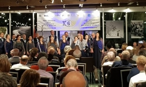 המשתתפים והקהל בכנס "מחר", מונטנגרו 2018.  צילום: קק"ל