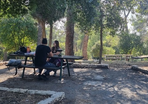 חניון נס הרים בפארק עצמאות ארהב. צילום: עדי טנא נתן, קקל