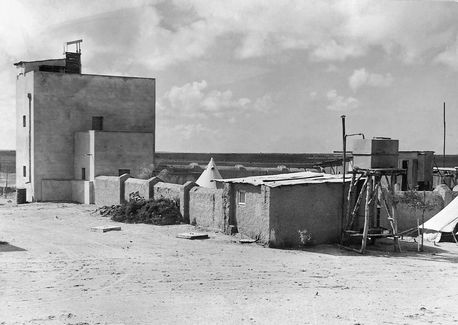 מצפה גבולות, שנתיים אחרי העלייה על הקרקע. צילום: ארכיון הצילומים של קק''ל