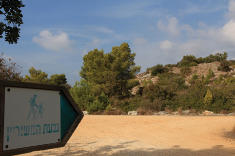 גבעת המשוריין. צילום: יעקב שקולניק, ארכיון הצילומים של קקל
