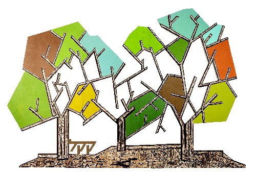 עץ ירושלמי, 2021. שחר סיון, צייר ופסל